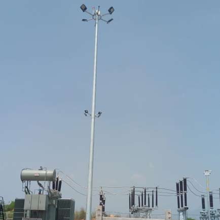 high mast pole supplier in Chennai